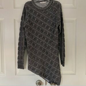 👚NEW BIANCO NYGÖRD ASYMMETRICAL SWEATER/B4A